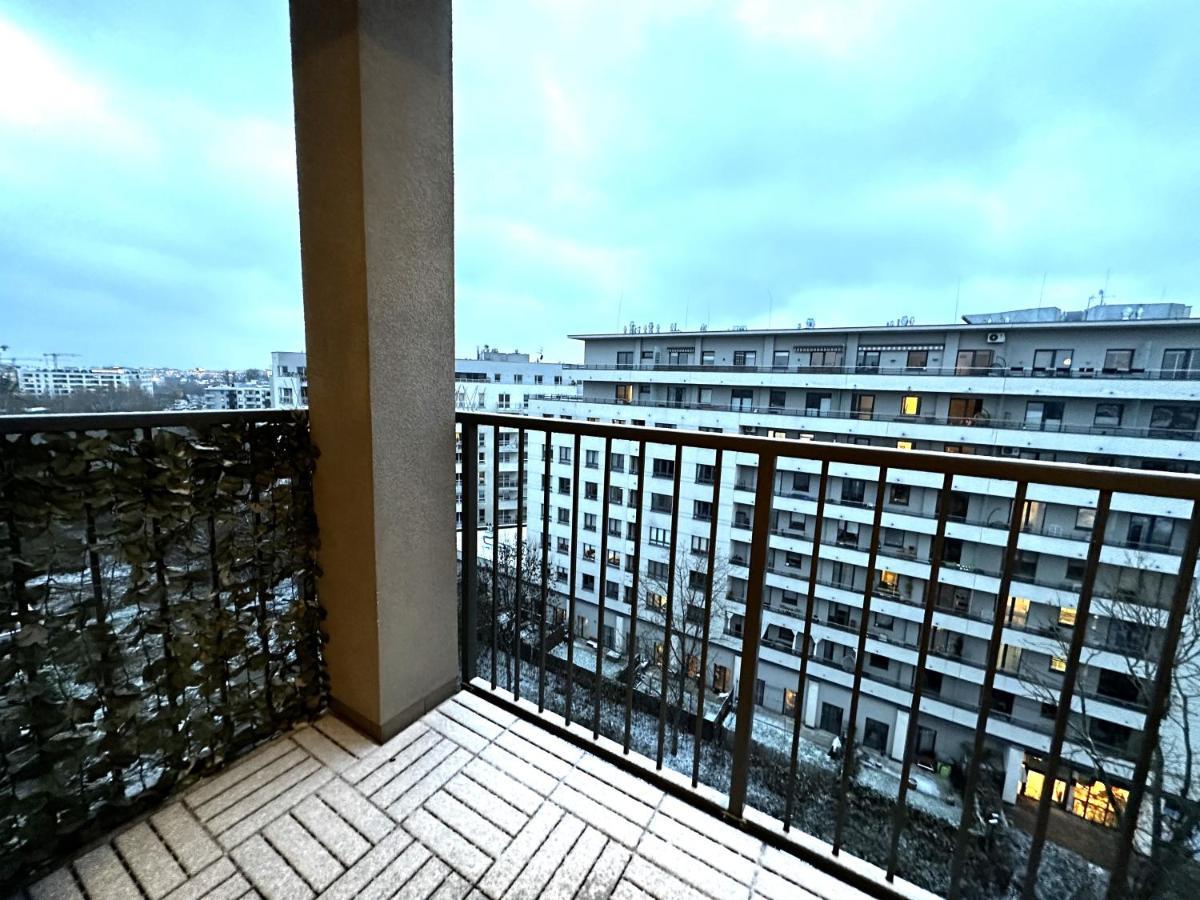 Apartament Wlodarzewska Warschau Buitenkant foto